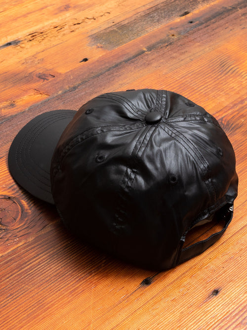 Baseball Cap in Black Tech
