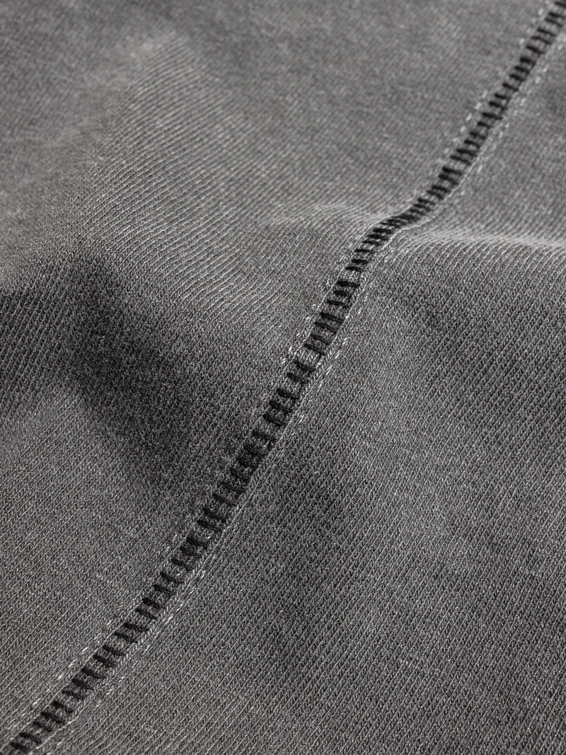 Loose Stitch Pocket Tee in Washed Black