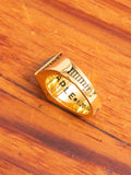 Collegiate Ring in Gold/Labradorite