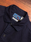 Vintage Twill Box Button-Down Shirt in Indigo