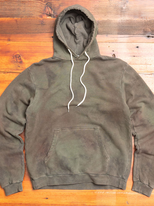 Marble Mix Beach Hoodie in Steelhead