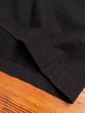 Long Sleeve University T-Shirt in Black