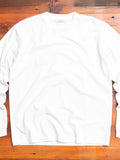 Long Sleeve University T-Shirt in White