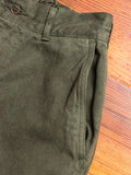 Linen Tapered Pants in Khaki
