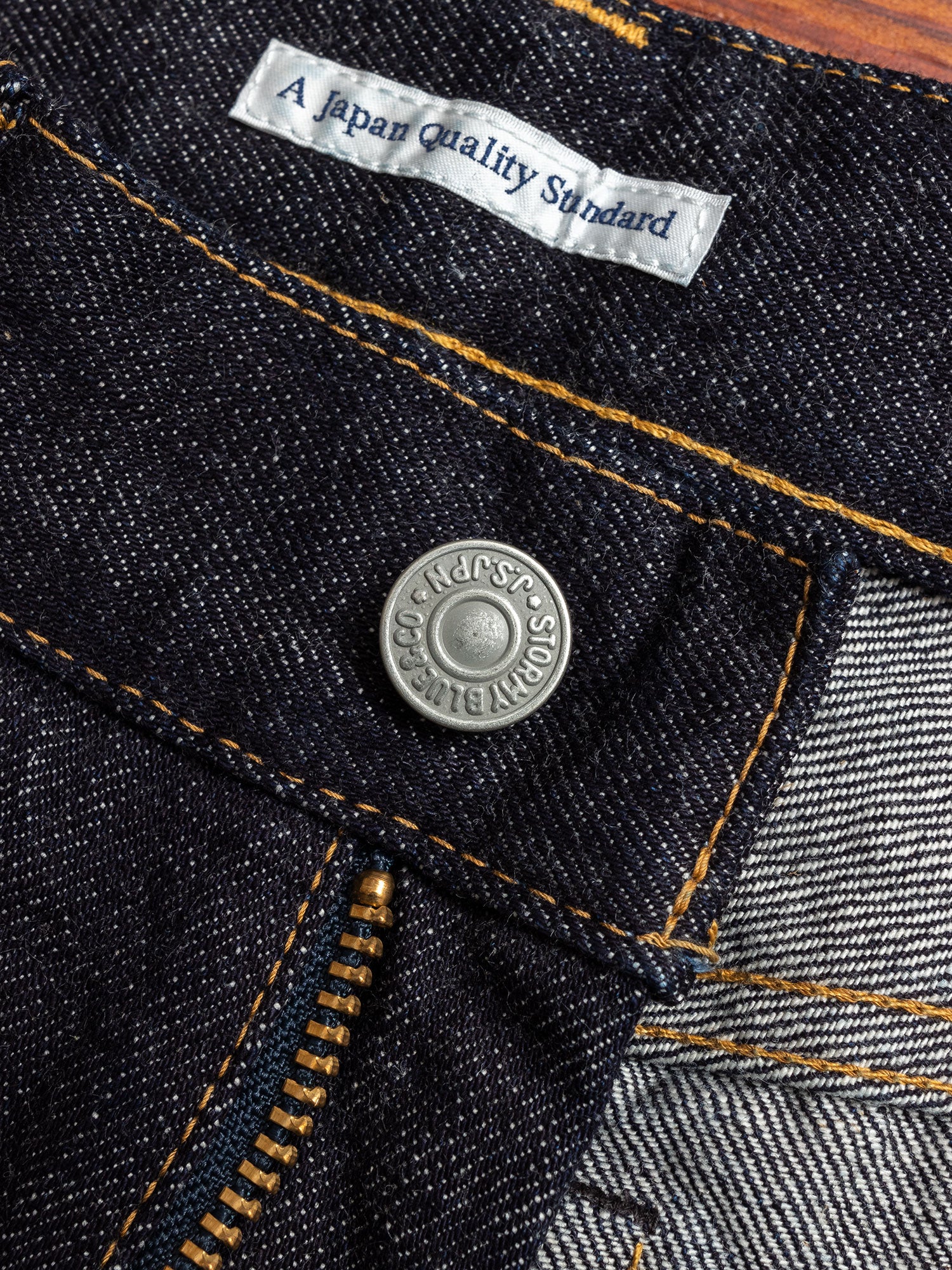 441SW 13.5oz Selvedge Denim - Slim Tapered Fit – Blue Owl Workshop