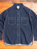 Wabash Button-Down Shirt in Navy – Blue Owl Workshop
