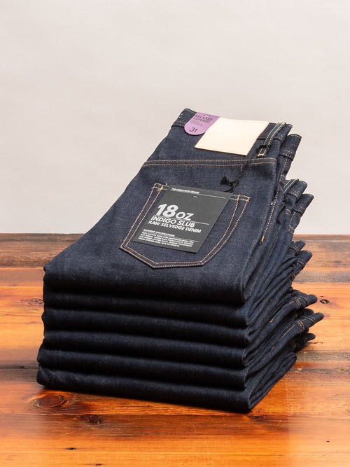 UB669 18oz Slub Selvedge Denim - Relaxed Tapered Fit