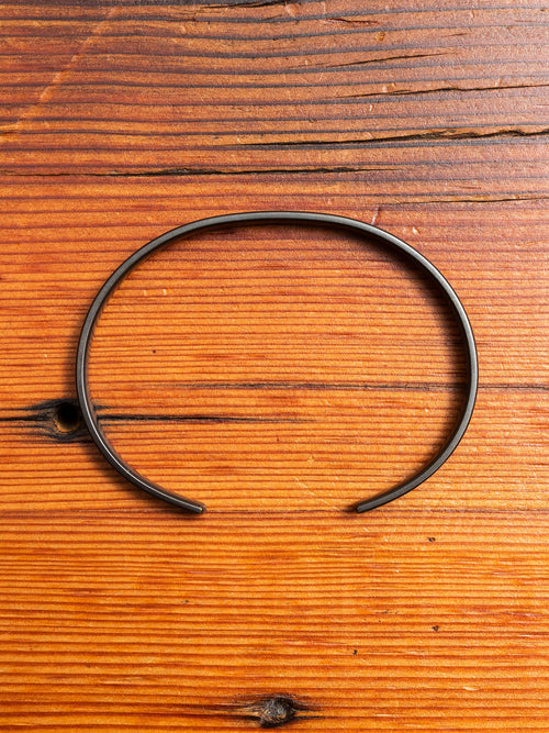 Metal Cuff in Matte Gunmetal