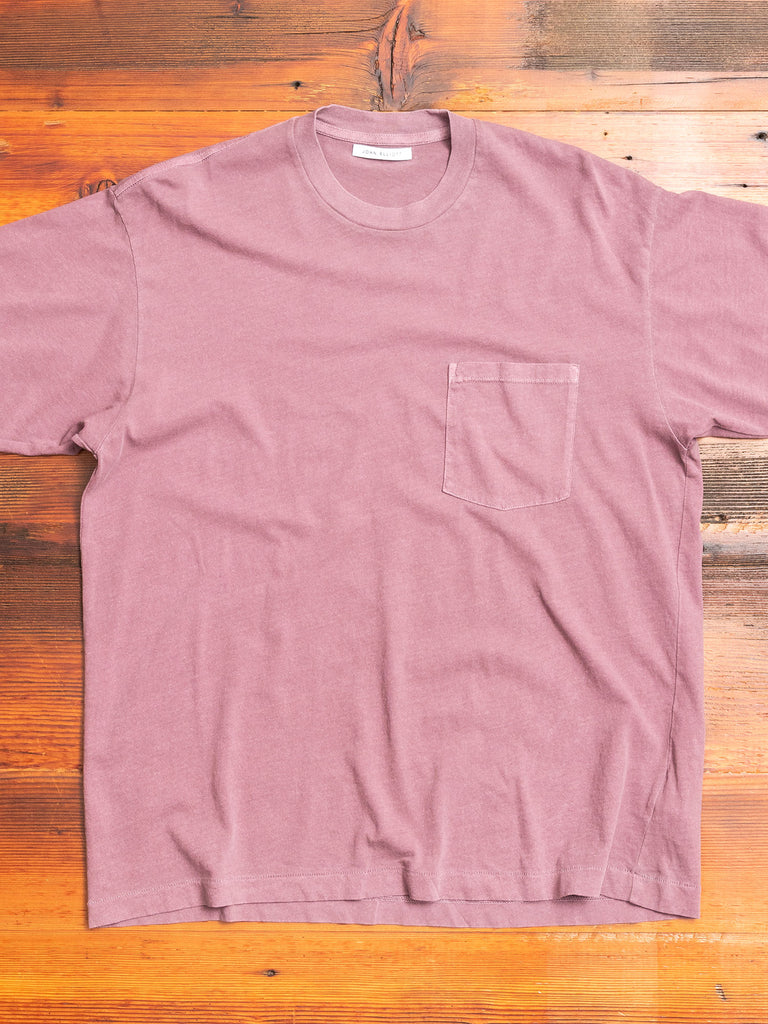Interval T-Shirt in Washed Bordeaux