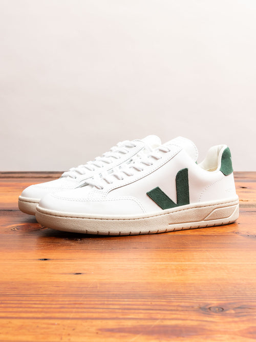 V-12 Sneaker in Extra White Cyprus