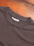 Long Sleeve University T-Shirt in Charcoal