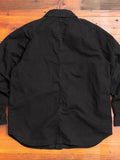 Hemp Shirt Jacket in Black