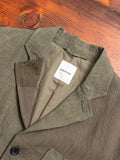Patchwork Tailored Jacket in Khaki