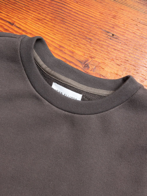 Oversized Crewneck Pullover in Charcoal