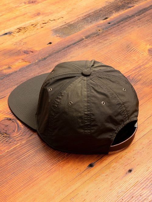 Nylon Cap in Olive