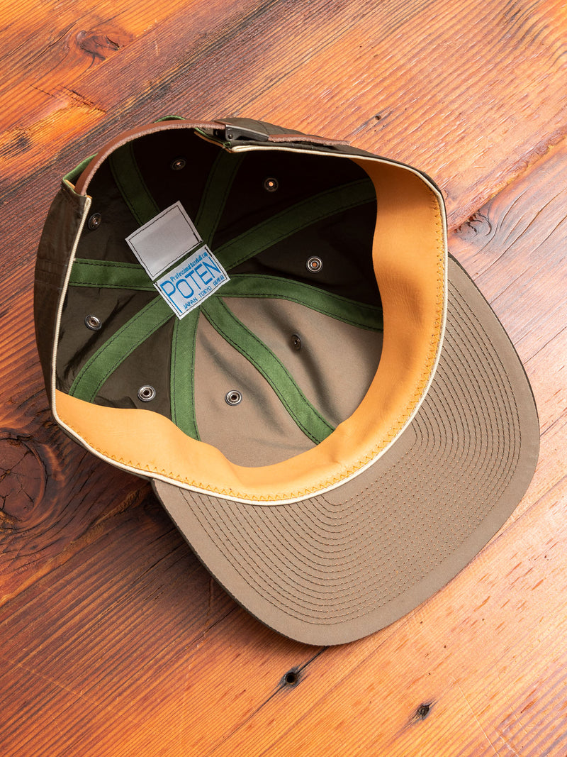 Nylon Cap in Olive