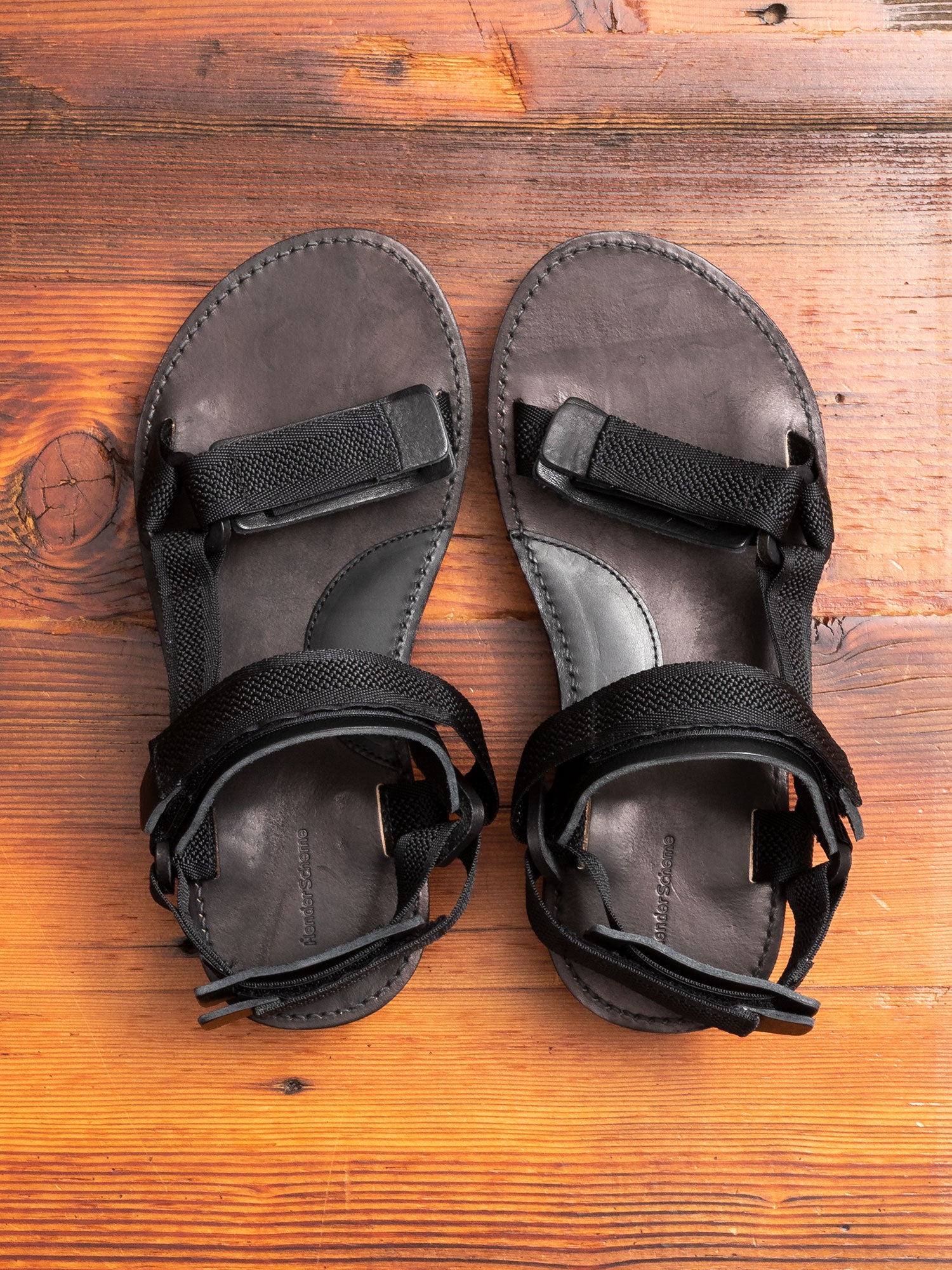 Webb Sandal in Black – Blue Owl Workshop