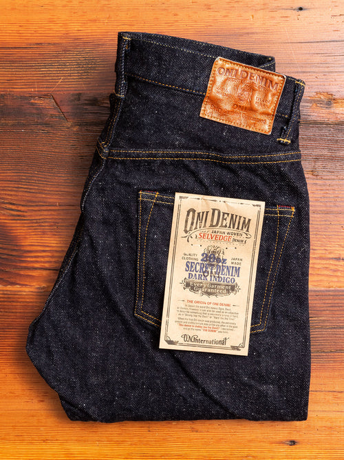 926DIZR "Dark Indigo Secret Denim" 20oz Selvedge Denim - High Tapered Fit