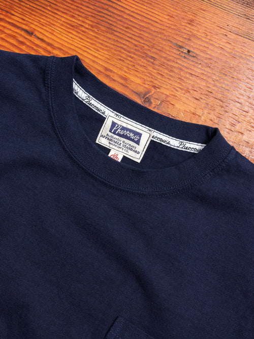 Pocket T-Shirt in Navy