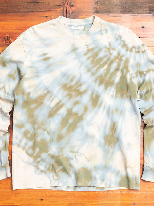 Long Sleeve University T-Shirt in Bolinas Tie Dye