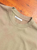 Long Sleeve University T-Shirt in Rust Camo Tie Dye
