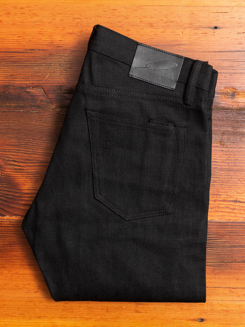 "Stealth Stanton" 15oz Selvedge in Black