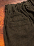 Wool Sarouel Pants in Khaki