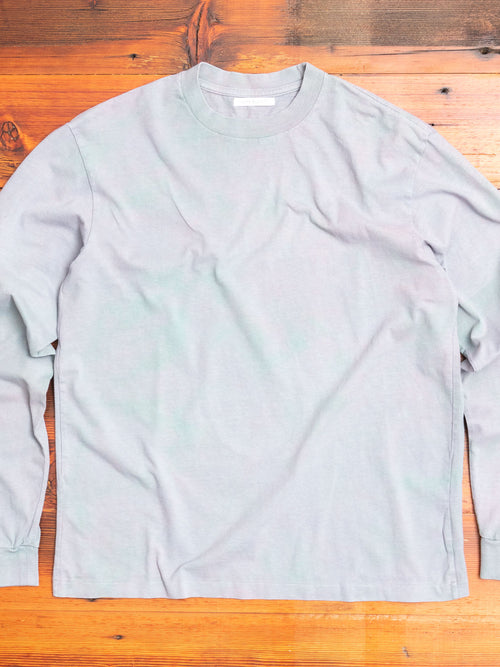 Long Sleeve University T-Shirt in Cloud Dye