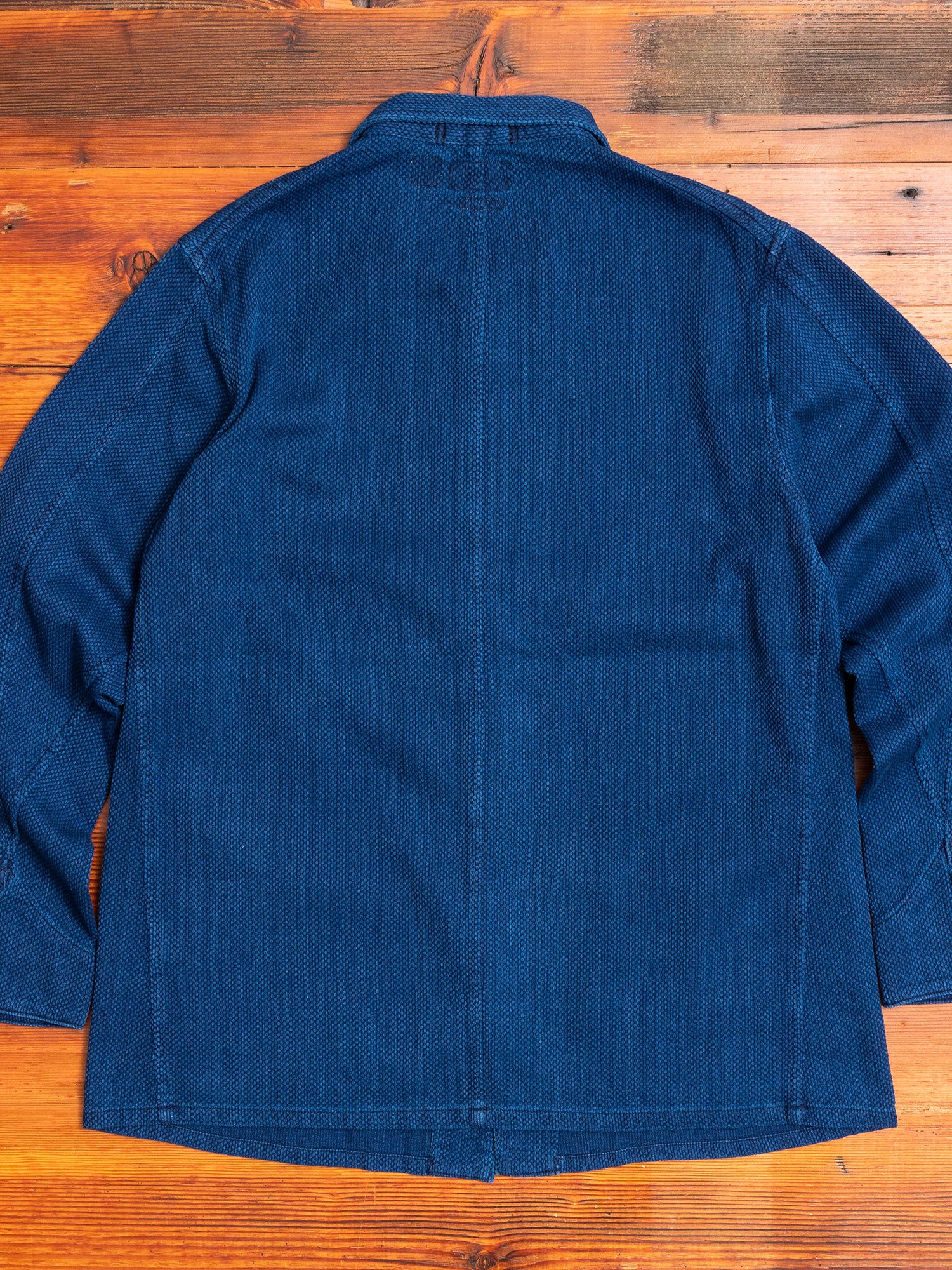 Yarn Dyed Sashiko Railroad Jacket in Indigo – Blue Owl Workshop