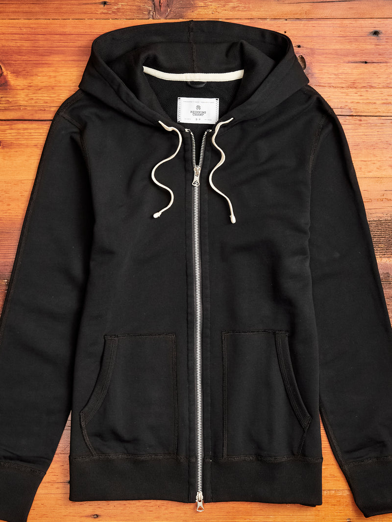 Reigning Champ Zip Hoodie in Black Blue Owl – Blue Owl Workshop