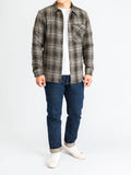 Avery Flannel Shirt in Moss