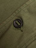 Fatigue Long Jacket in Olive