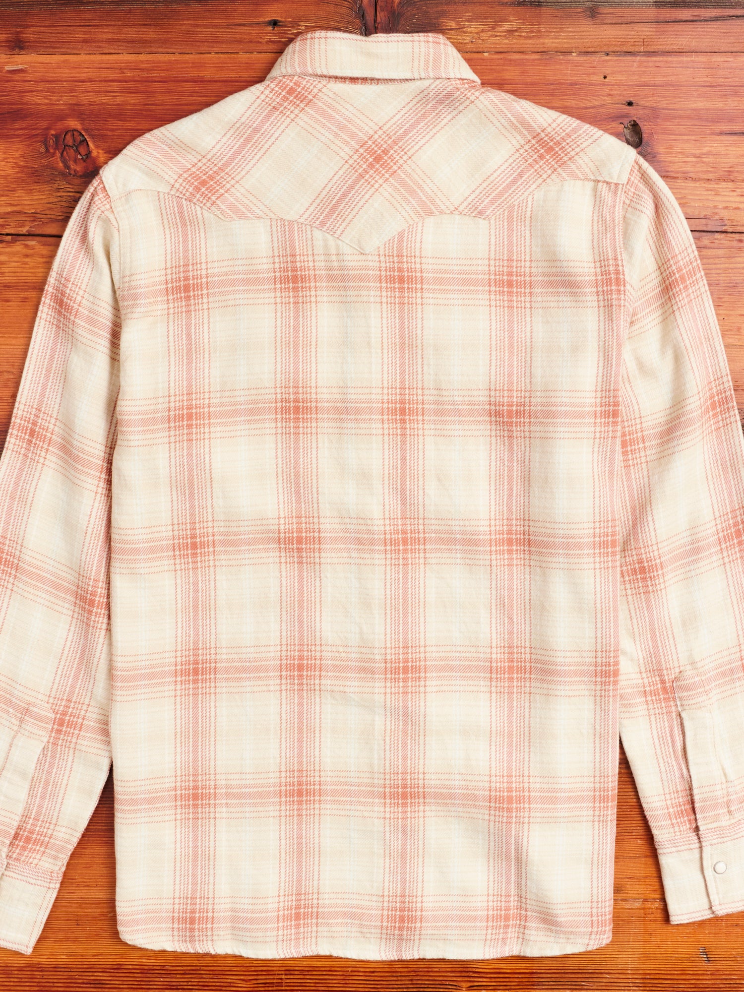 Washed Flannel Pearl Snap Shirt in Idaho Autumn – Blue Owl Workshop