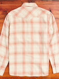 Washed Flannel Pearl Snap Shirt in Idaho Autumn