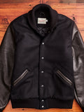Varsity Jacket in Black
