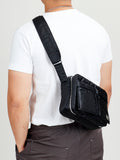 "Tanker" Shoulder Bag (S) in Black