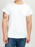 Organic Cotton Tubular Pocket T-Shirt in Natural
