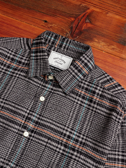 Abstract Pow Button-Up Shirt in Grey