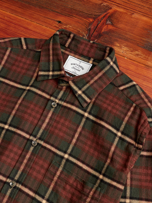 Smog Button-Up Shirt in Green