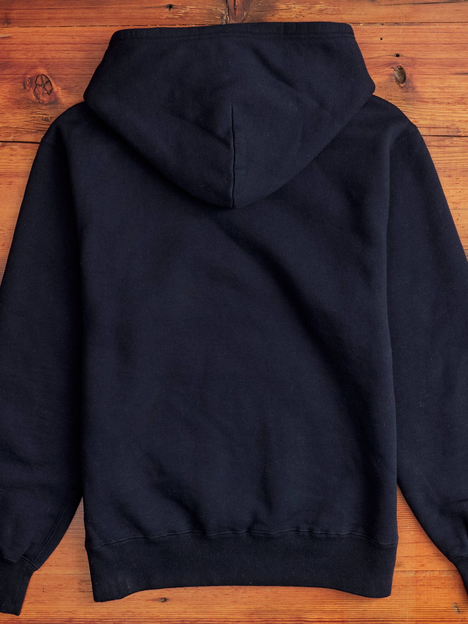 Japan-Made Fleece Hoodie in Navy – Blue Owl Workshop