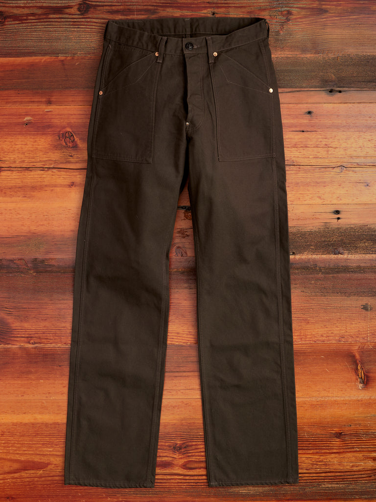 Duck Canvas Work Pants in Charcoal Grey