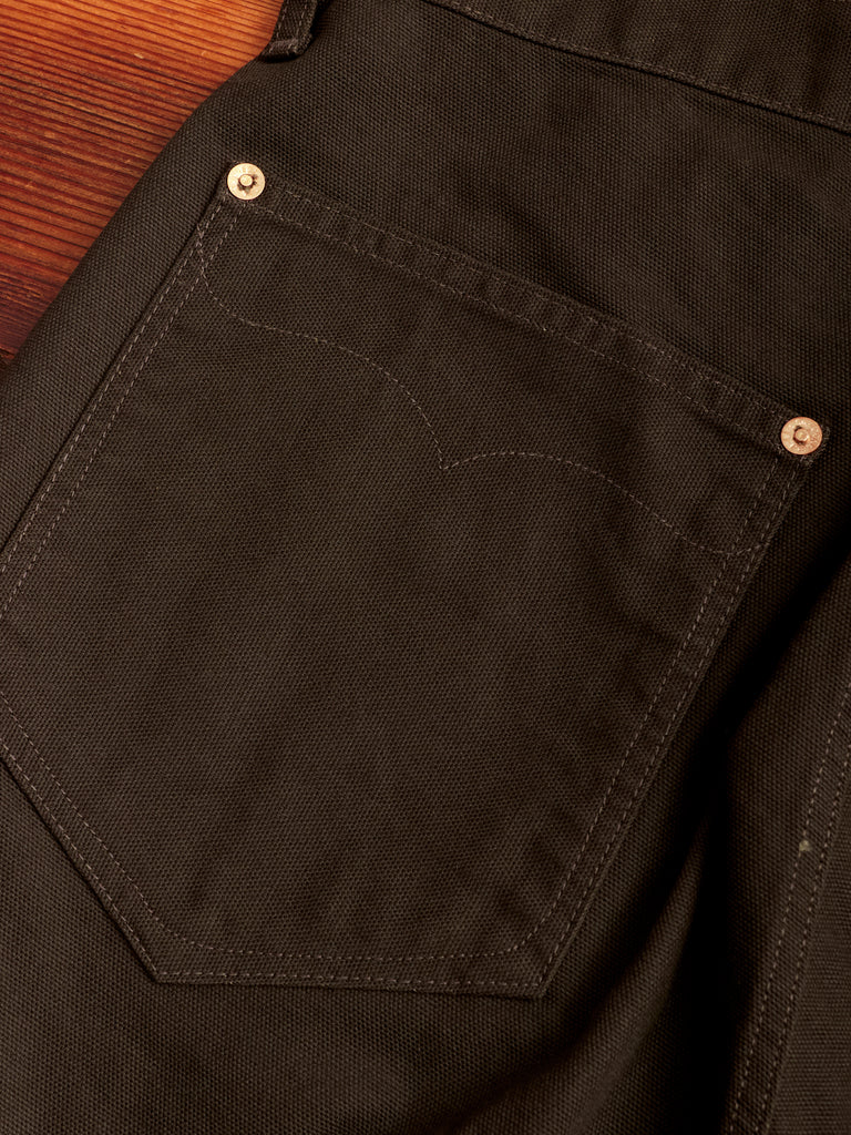 Chuck regular canvas pants - Light feather gray