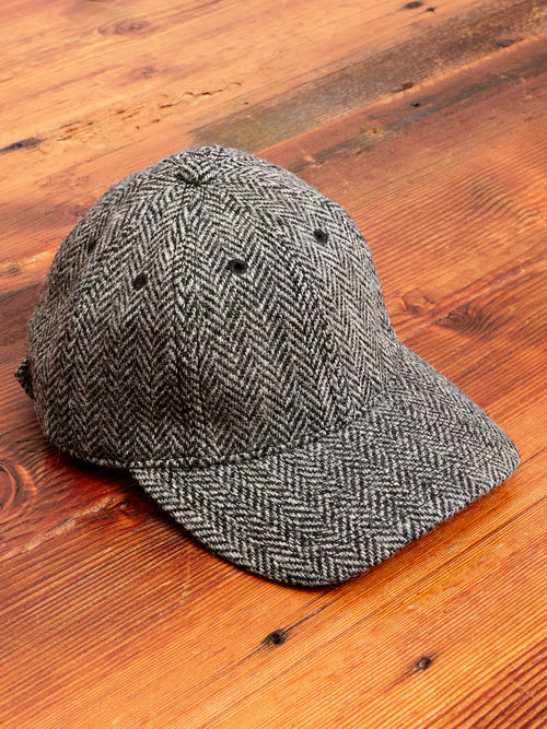 Tweed Cap in Herringbone