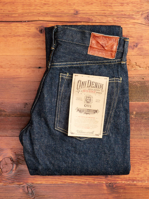 246ZR "Secret Denim" 20oz Selvedge Denim - Clean Straight Fit