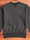 Loopwheel Crewneck Sweatshirt in Charcoal