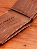 Western Bifold Wallet in Dark Brown