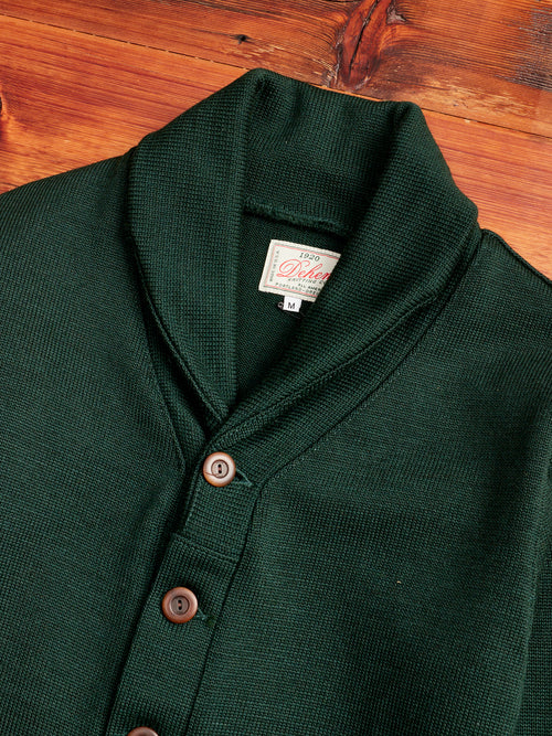 Shawl Sweater Coat in Pine