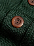 Shawl Sweater Coat in Pine