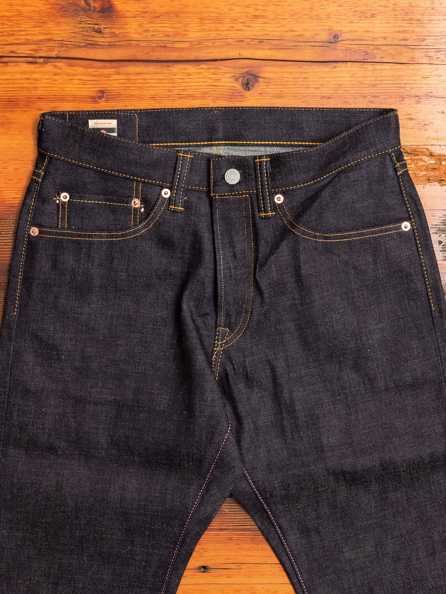 0605-12SP 12oz Selvedge Denim - Natural Tapered Fit – Blue Owl