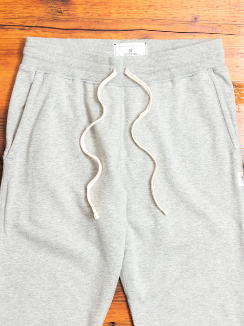 Slim Sweatpant in Heather Grey